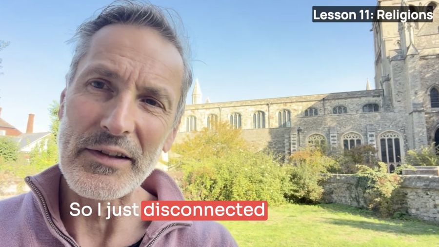 Still from a programme video